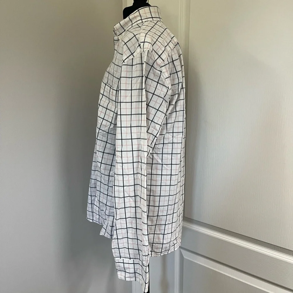 J.Crew Men's Slim Fit Plaid Button-Up Shirt Multicolor Size M. (sku#272)